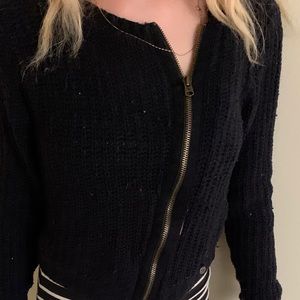 Abercrombie navy sweater